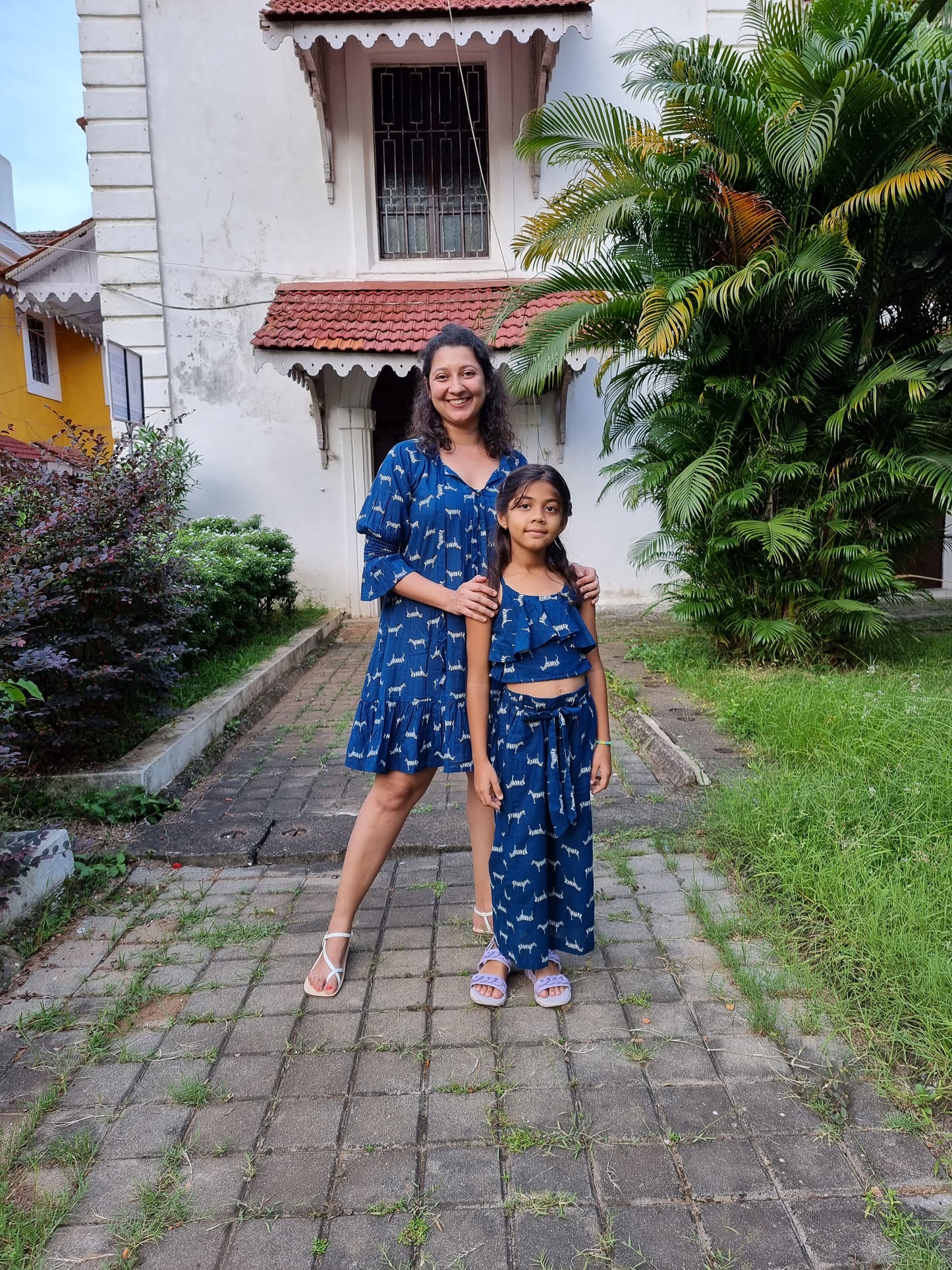 Zebra Flowy Dress