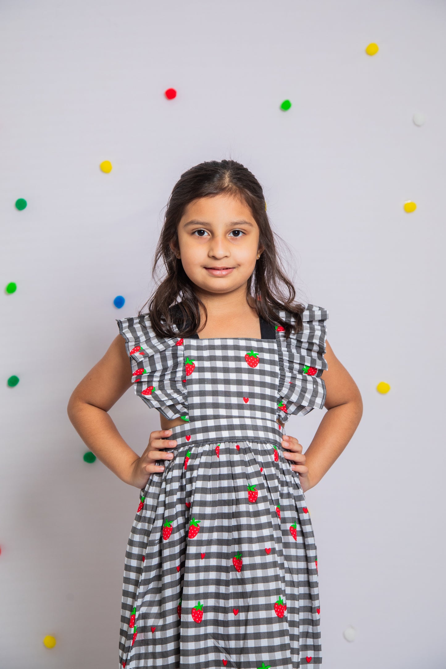 Strawberry Ruffle Dress