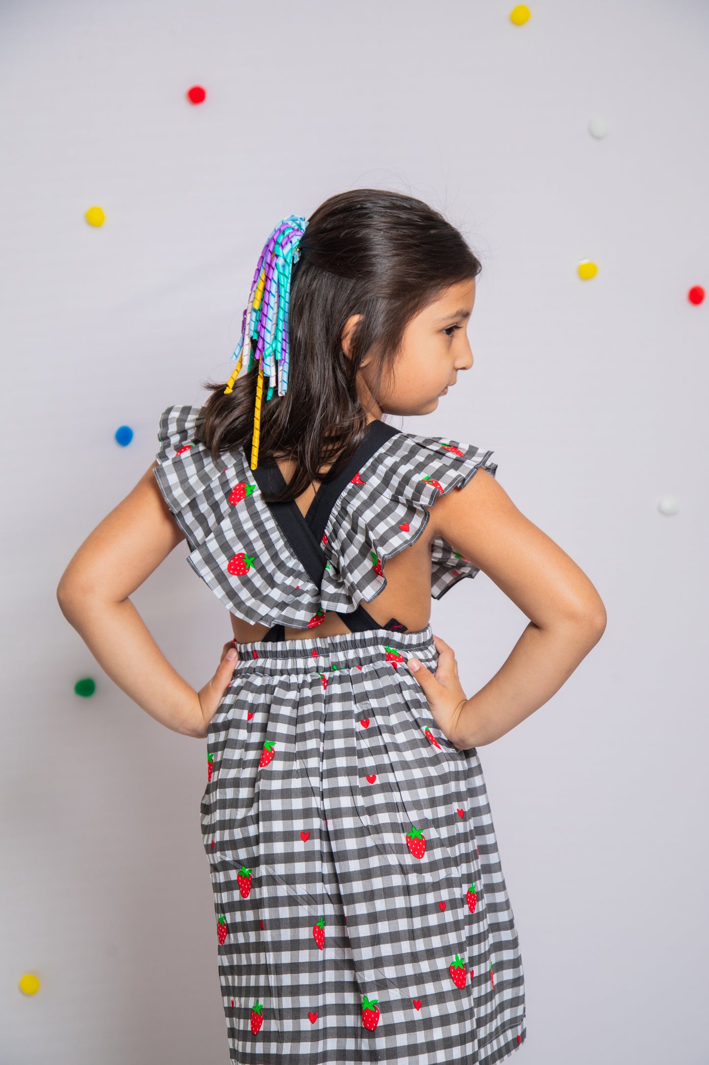 Strawberry Ruffle Dress