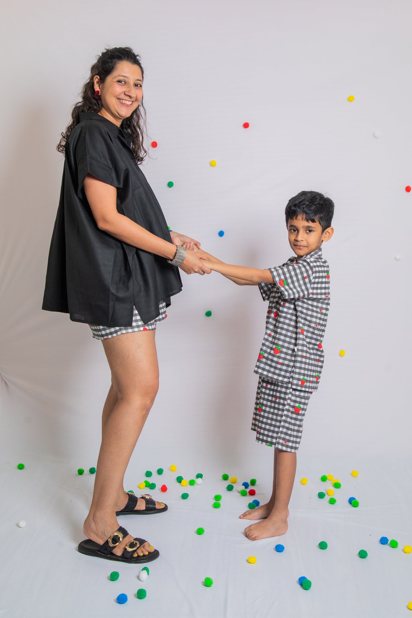 Strawberry Mommy Son Twinning