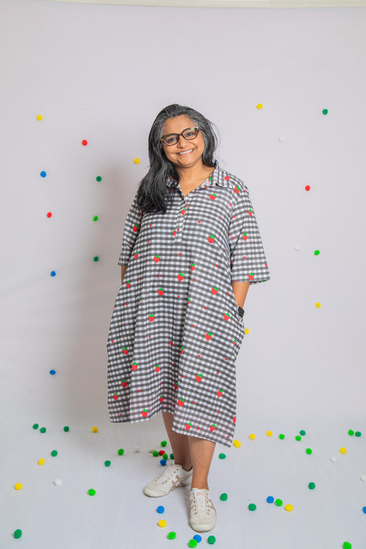 Strawberry Adult Dress