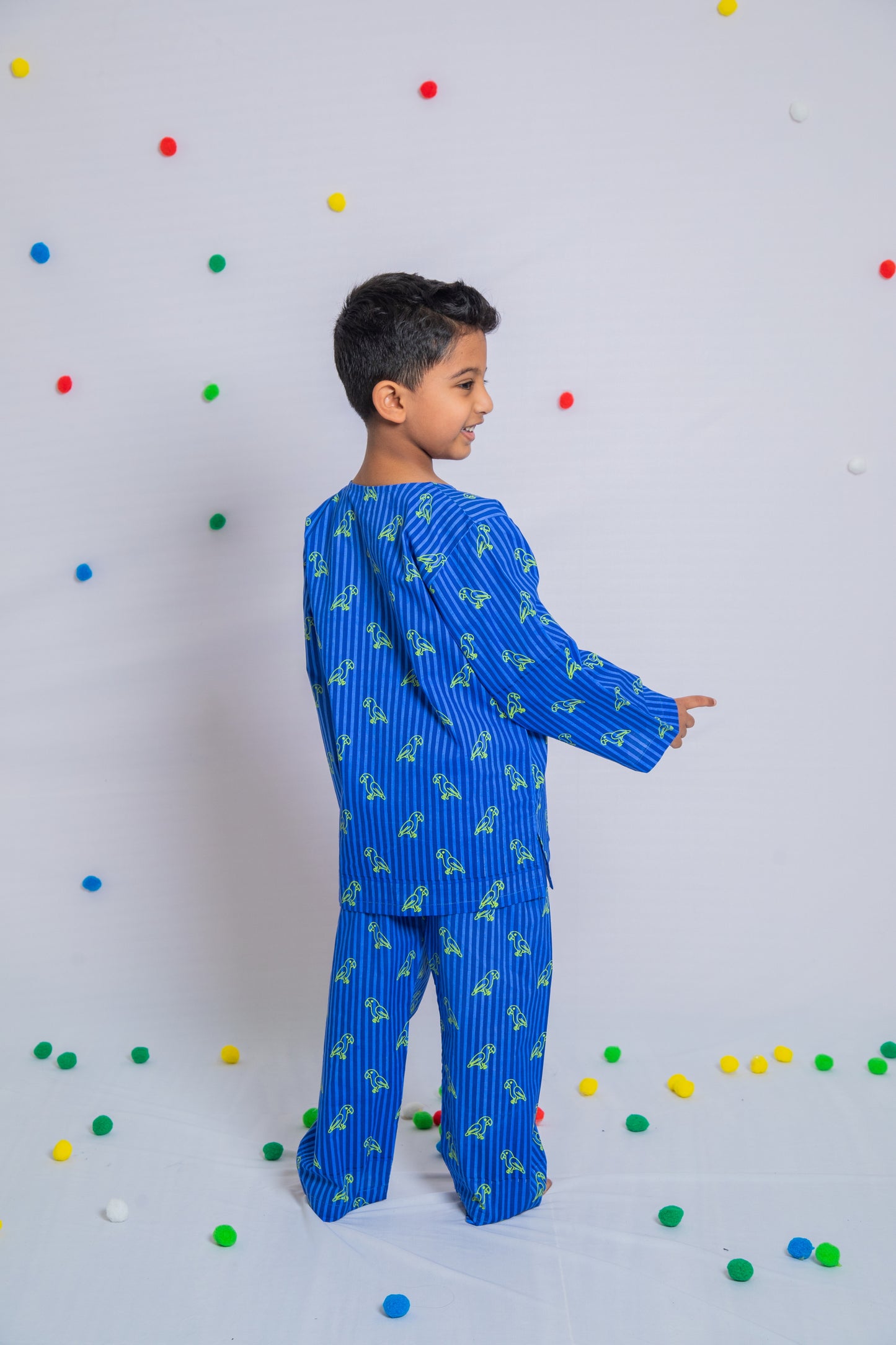 Neon Parrots Jammies