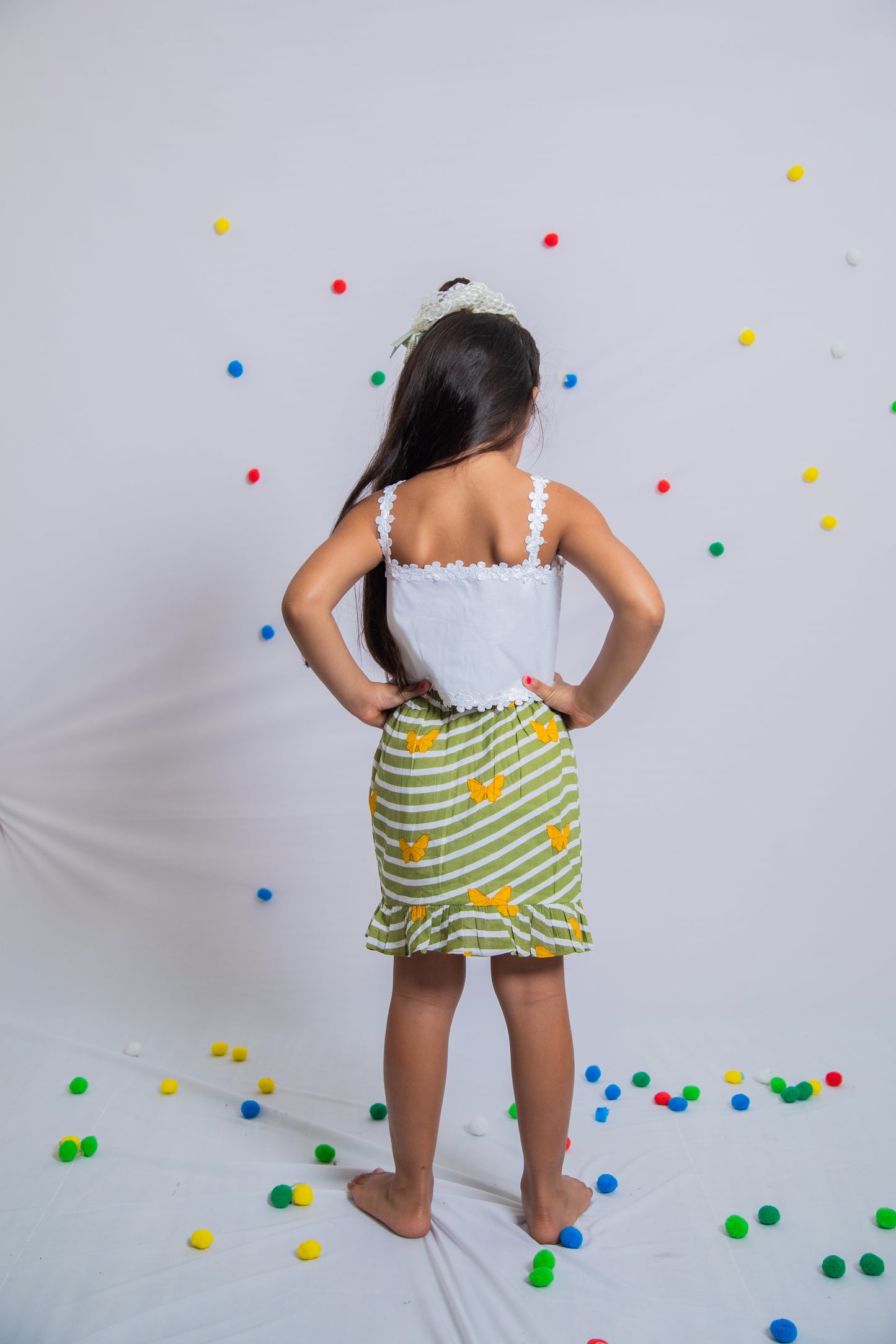 Butterfly Mommy Daughter Twinning Dress