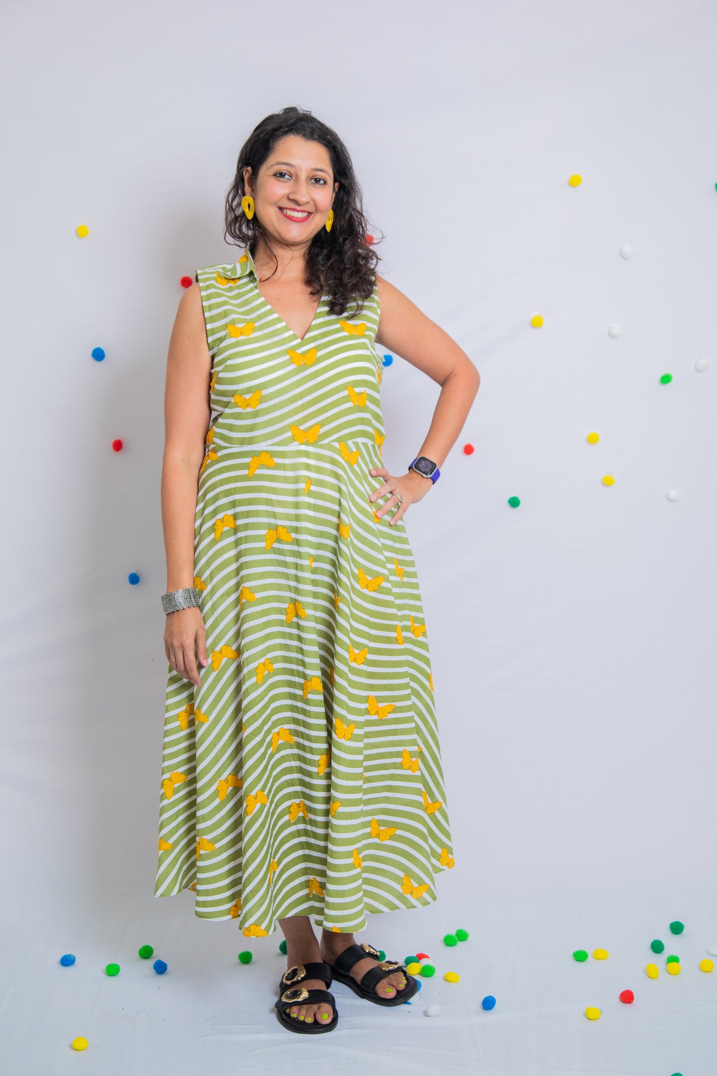 Butterfly Mommy Daughter Twinning Dress