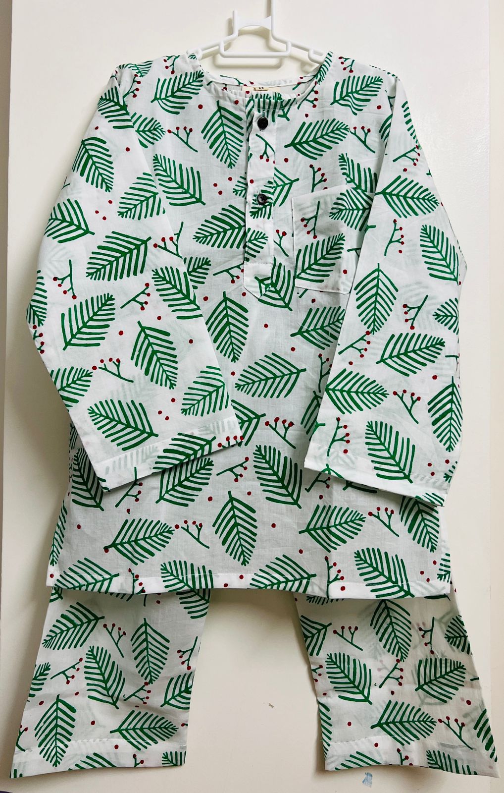 Holly Leaf Jammies