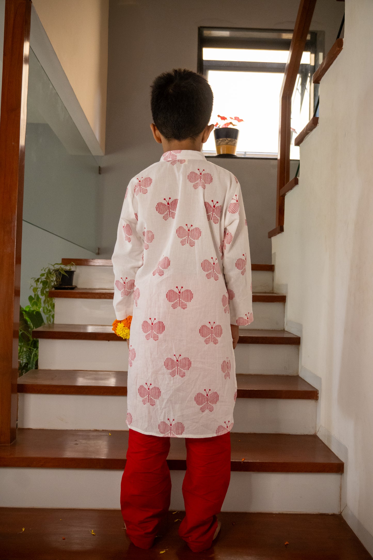 Red Butterfly Festive set