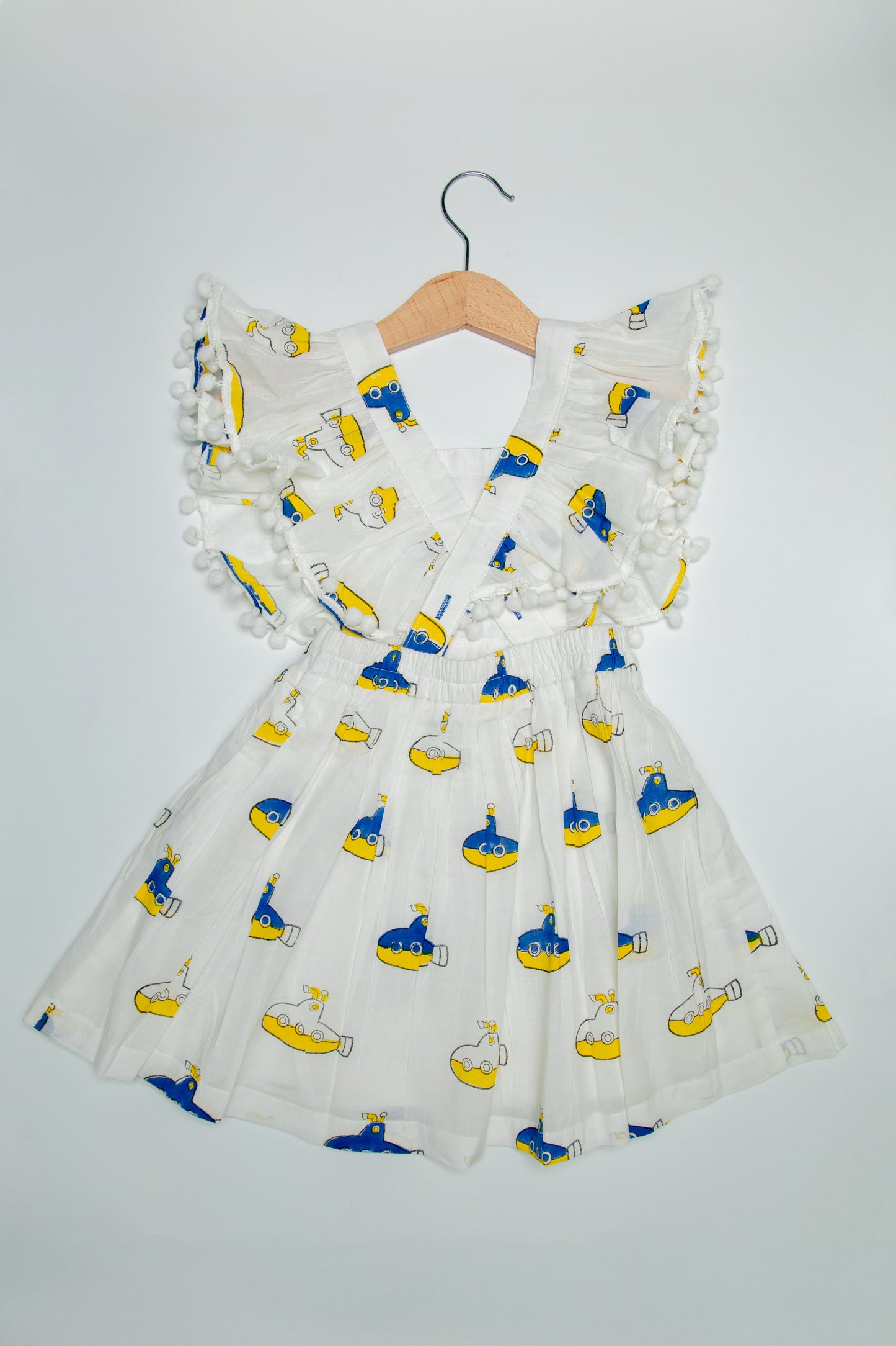 Submarine Ruffle Styled Dress