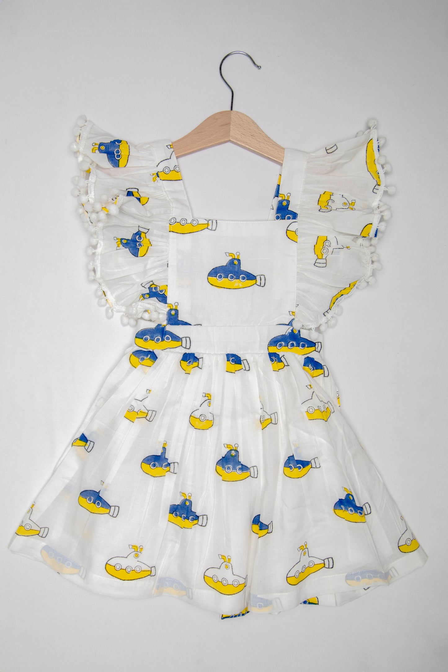 Submarine Ruffle Styled Dress