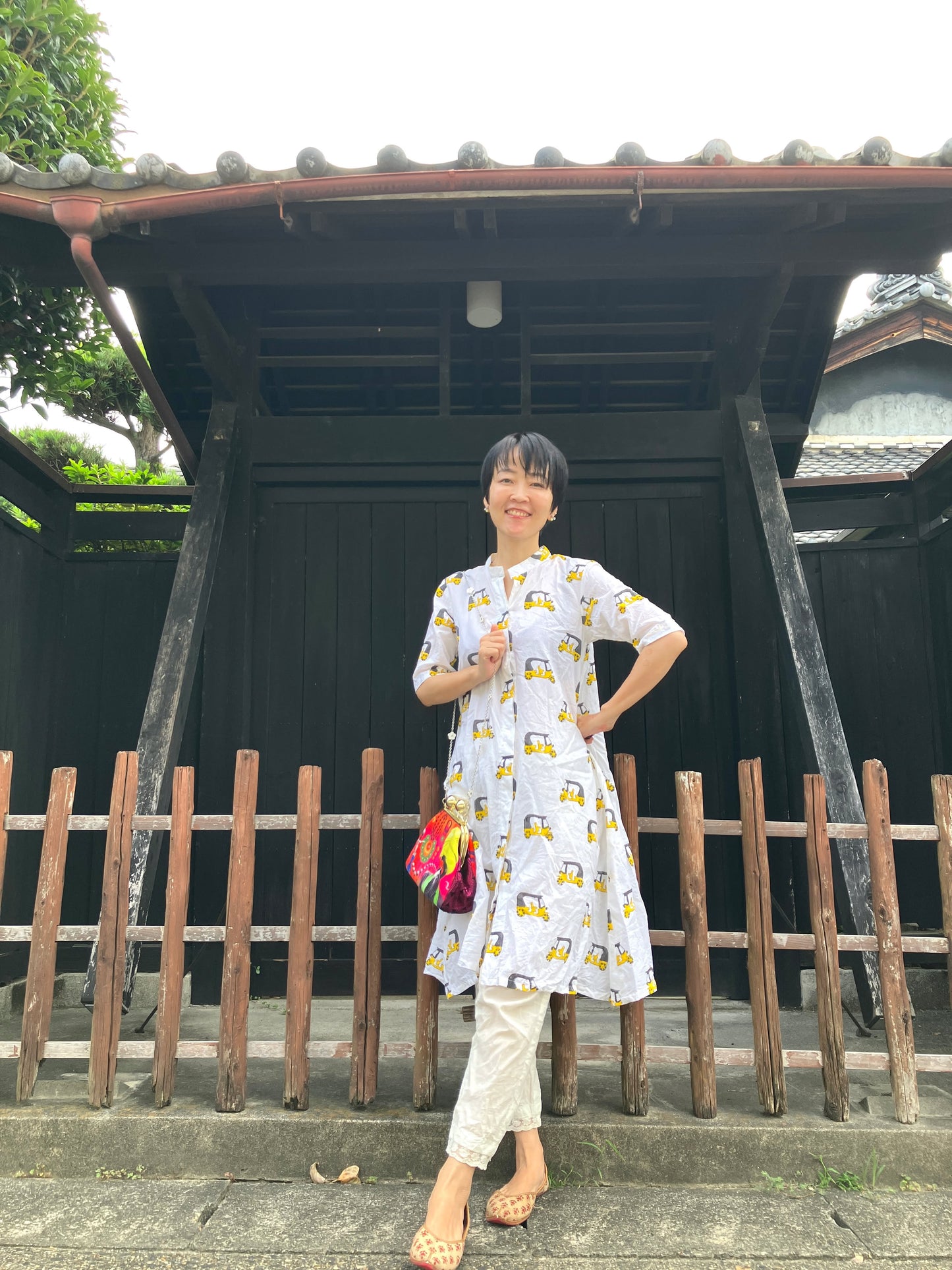 Rickshaw Adult Button-down dress