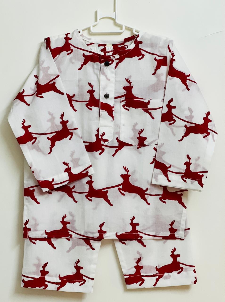 Reindeer Kurta Jammies