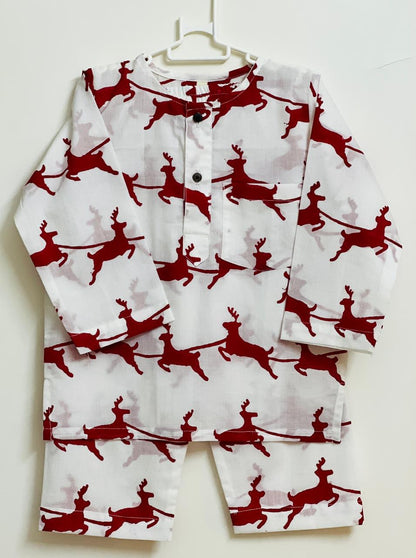 Reindeer Kurta Jammies