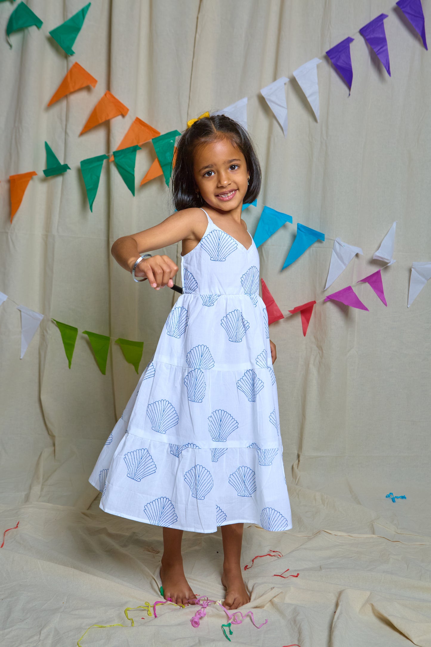 Shell 3 Tier Dress