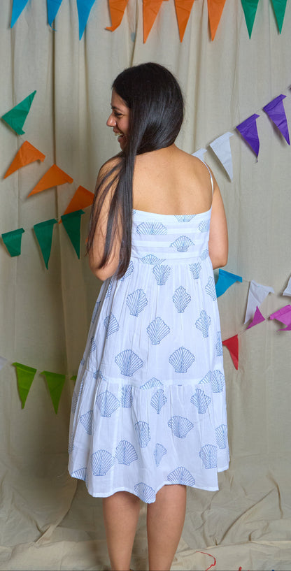 Shell Twinning dress