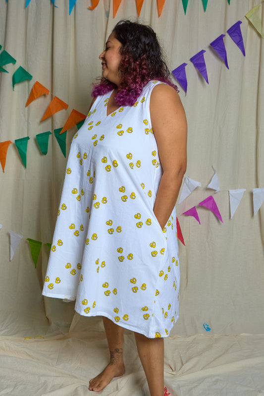Duck short dress