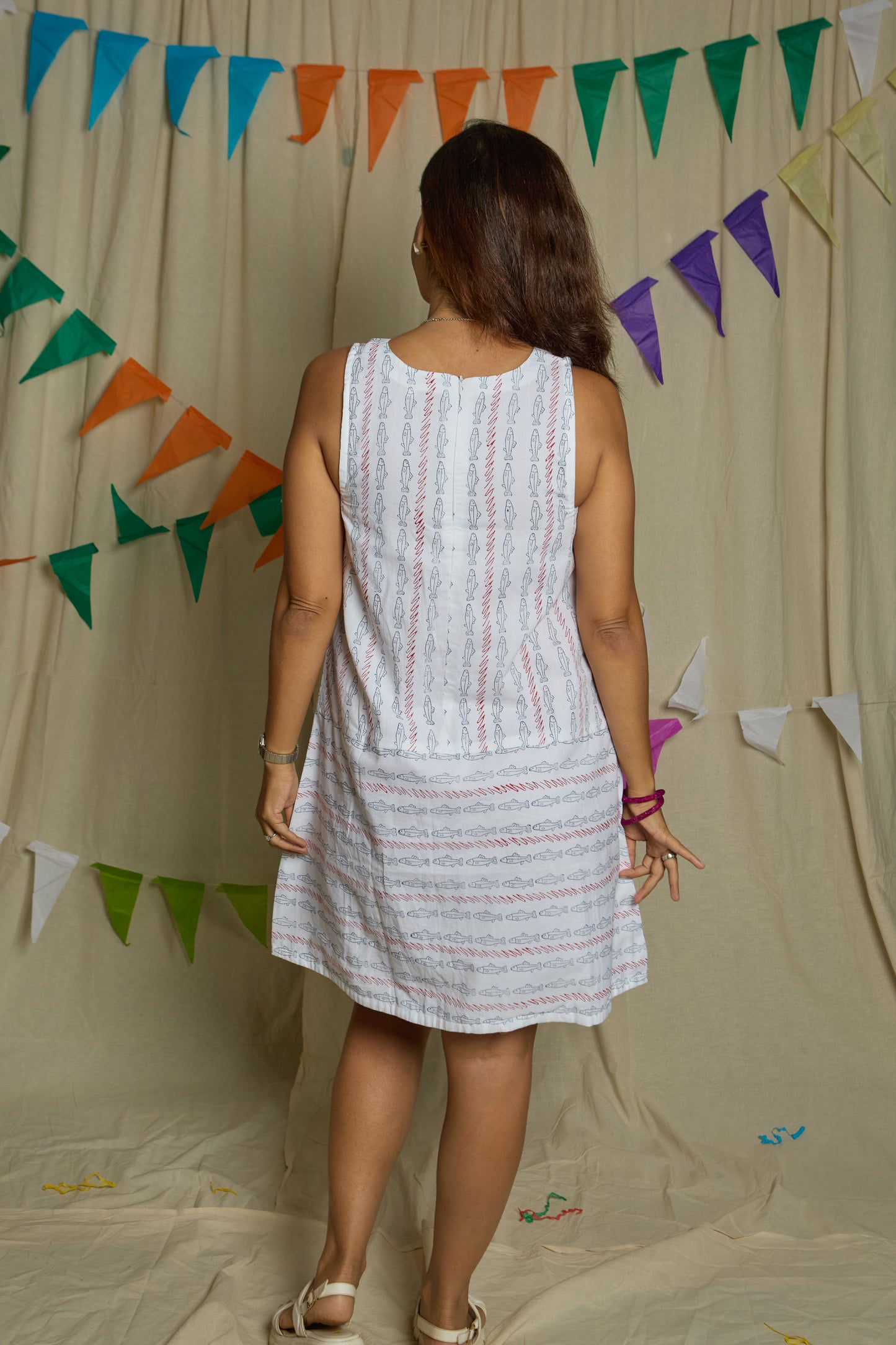 Fish Waves Mommy Son Twinning