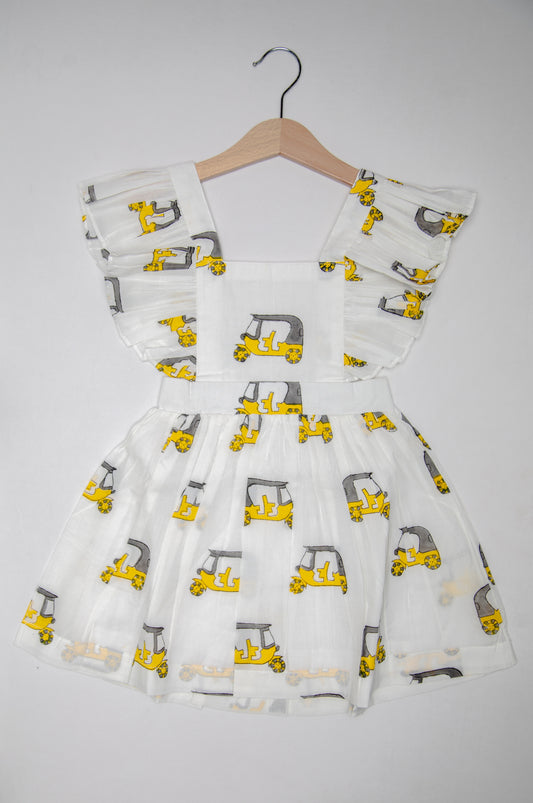 Auto-Rickshaw Ruffle Styled Dress