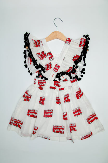 Bus Ruffle Styled Dress