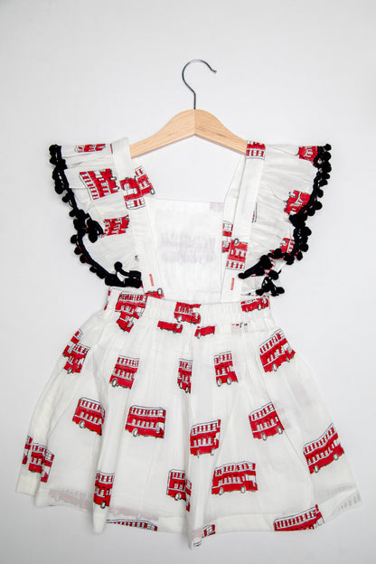 Bus Ruffle Styled Dress