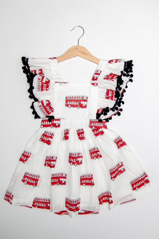 Bus Ruffle Styled Dress