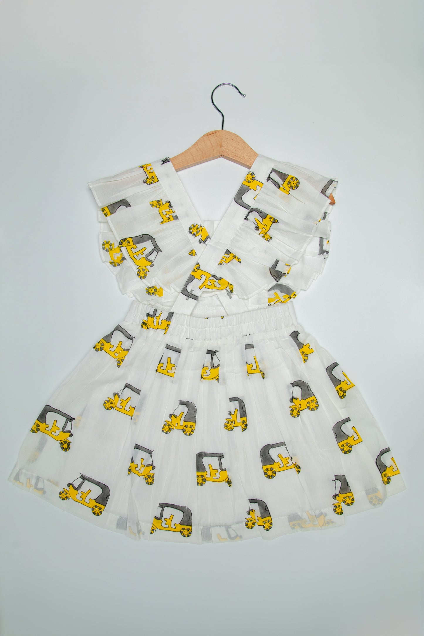 Auto-Rickshaw Ruffle Styled Dress