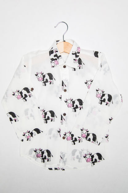 Cow Shirt - Full Sleeve