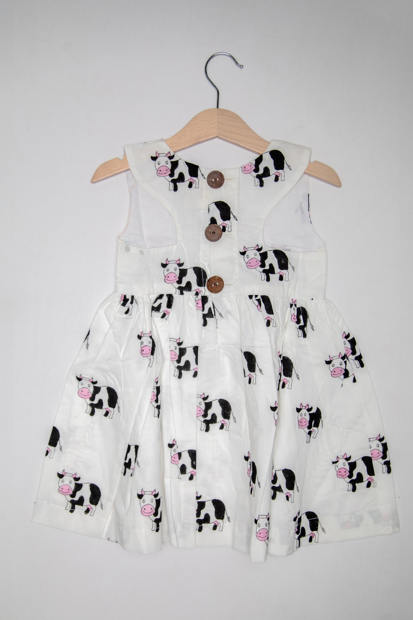 Cow T-Back Dress