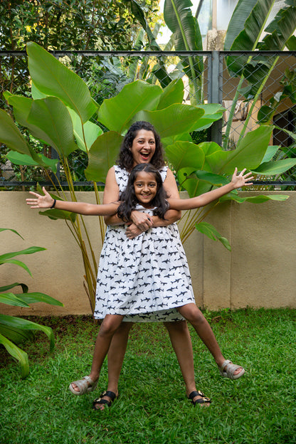 Shark Mommy Daughter Twinning