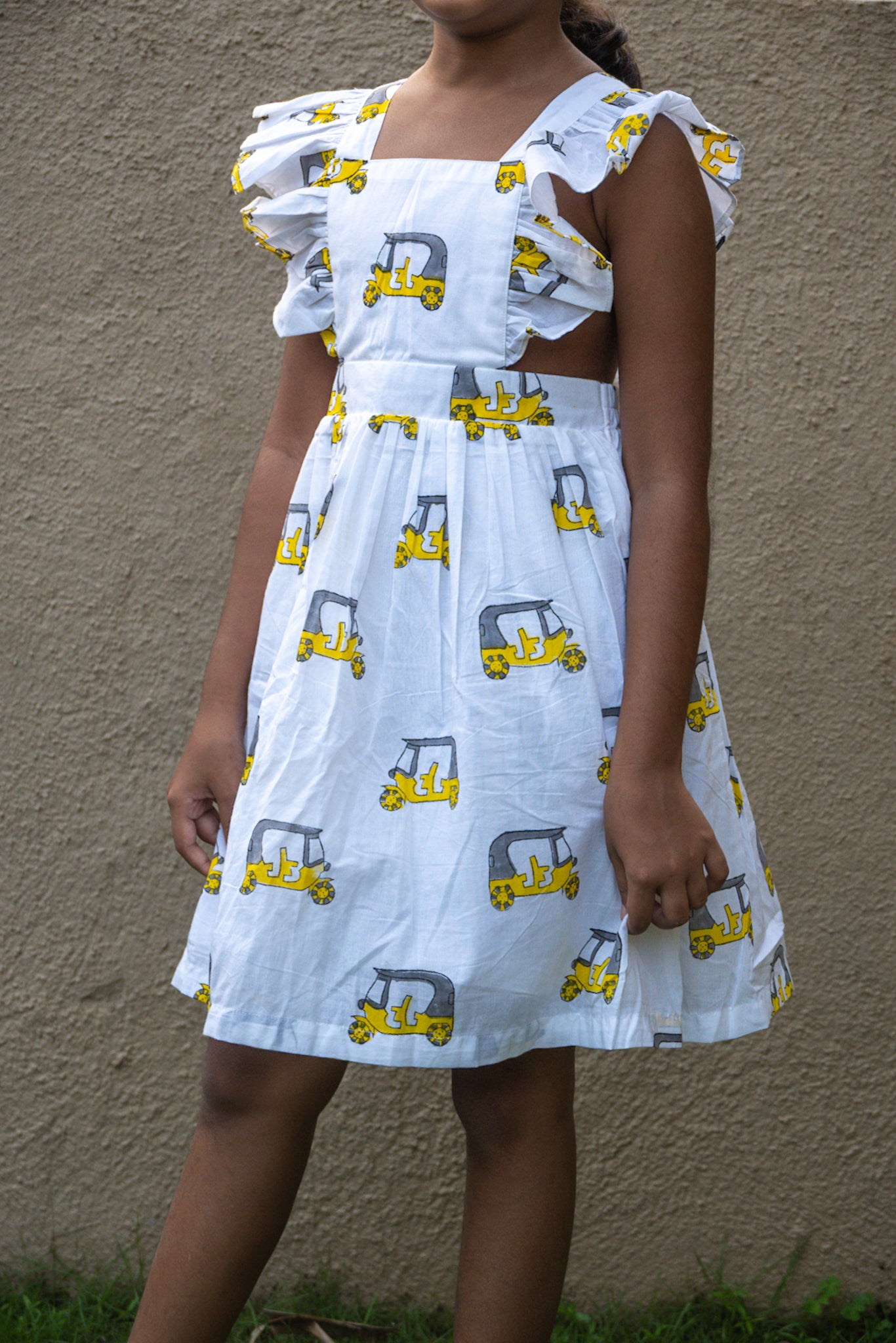 Auto-Rickshaw Ruffle Styled Dress