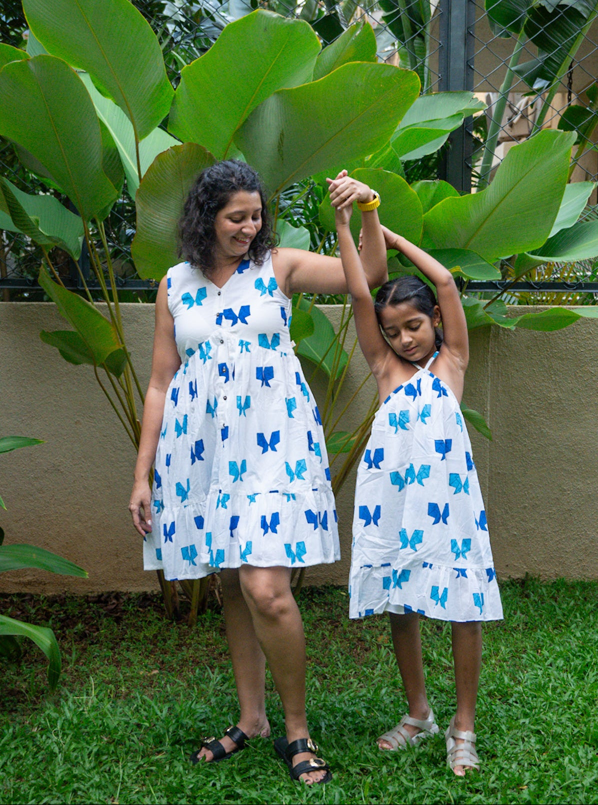Butterfly Twinning dress