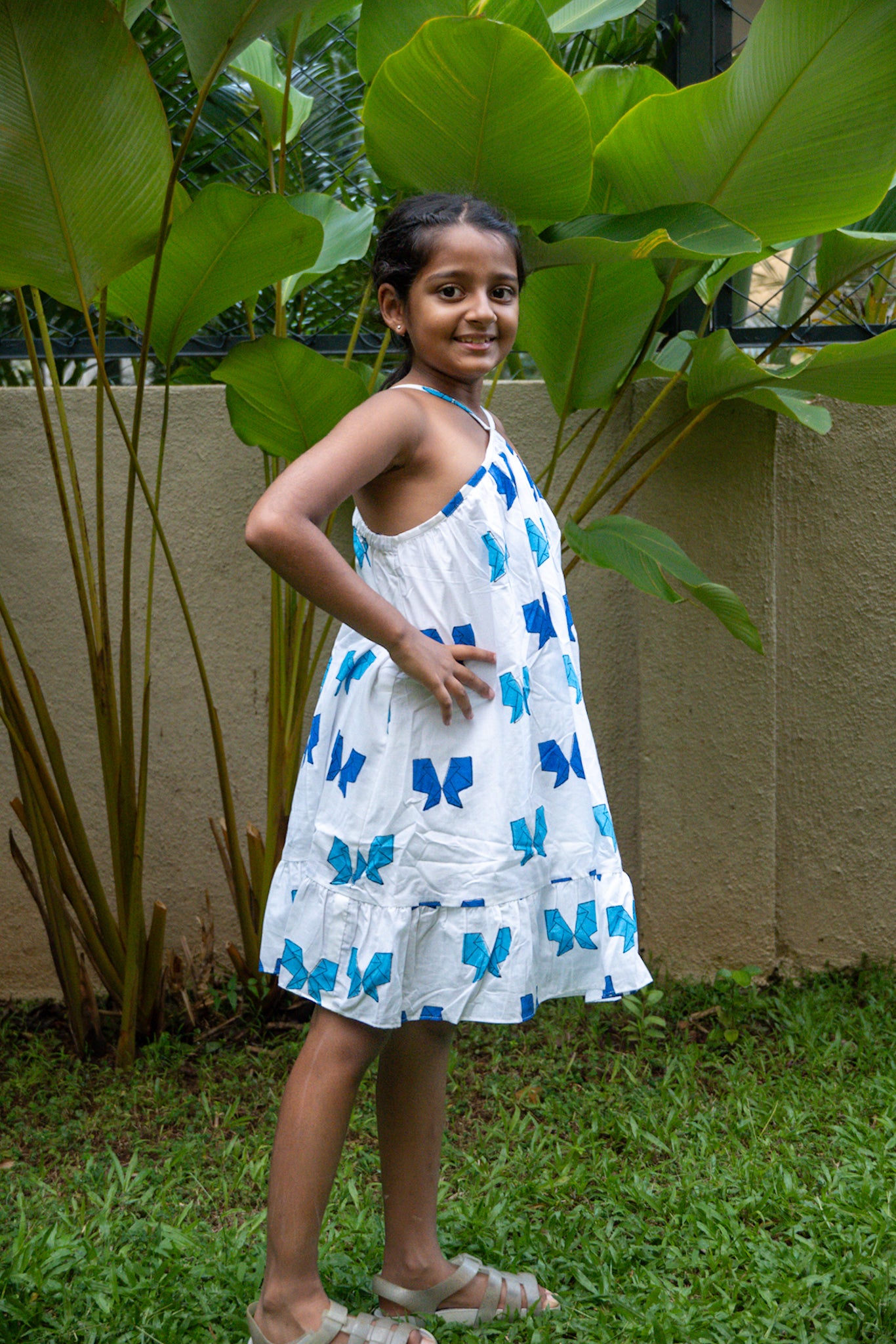Butterfly Twinning dress