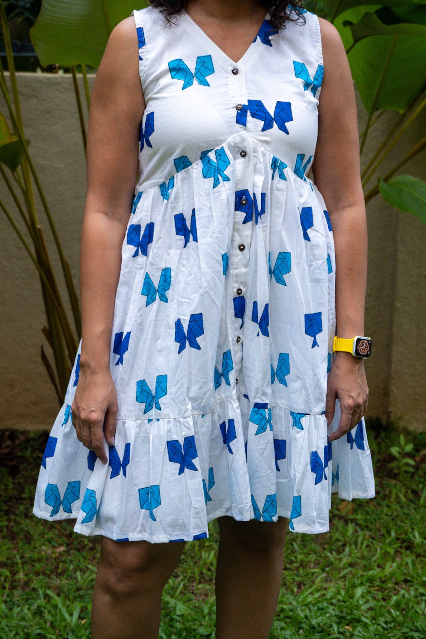 Butterfly 3 tier dress