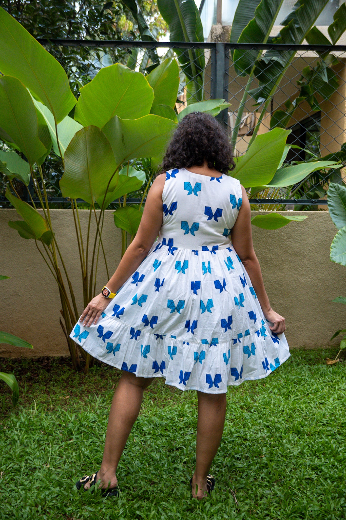 Butterfly Twinning dress