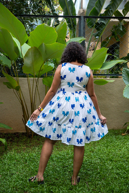 Butterfly Twinning dress