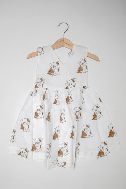 Dog Cross Back Dress