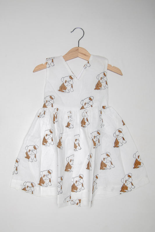 Dog Cross Back Dress