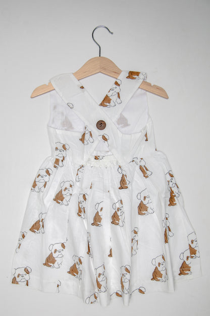 Dog Cross Back Dress