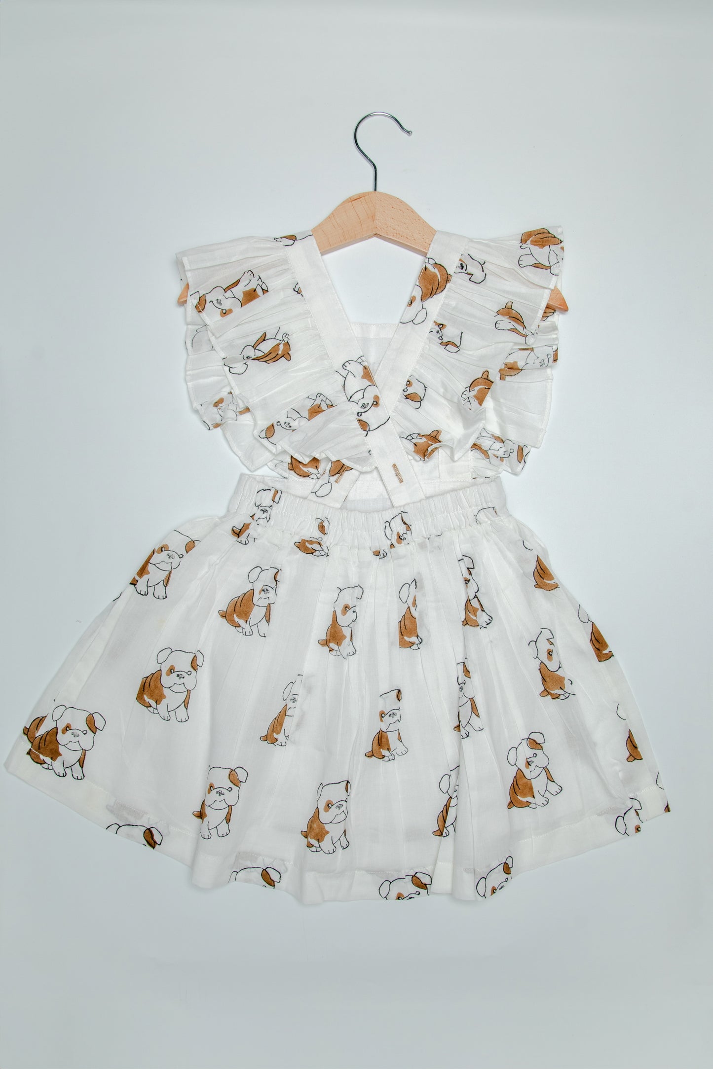 Dog Ruffle Dress