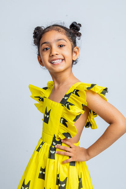 Batman Ruffle Dress