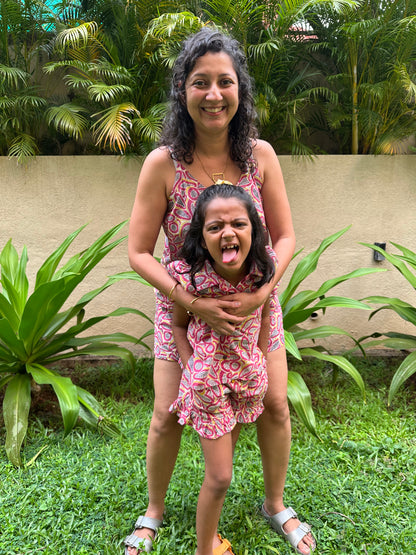 Papaya Mommy Daughter Twinning