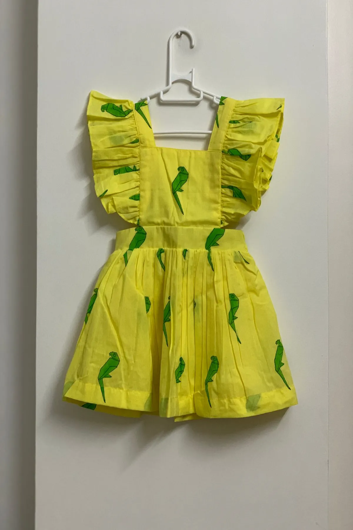 Parrot Ruffle Dress