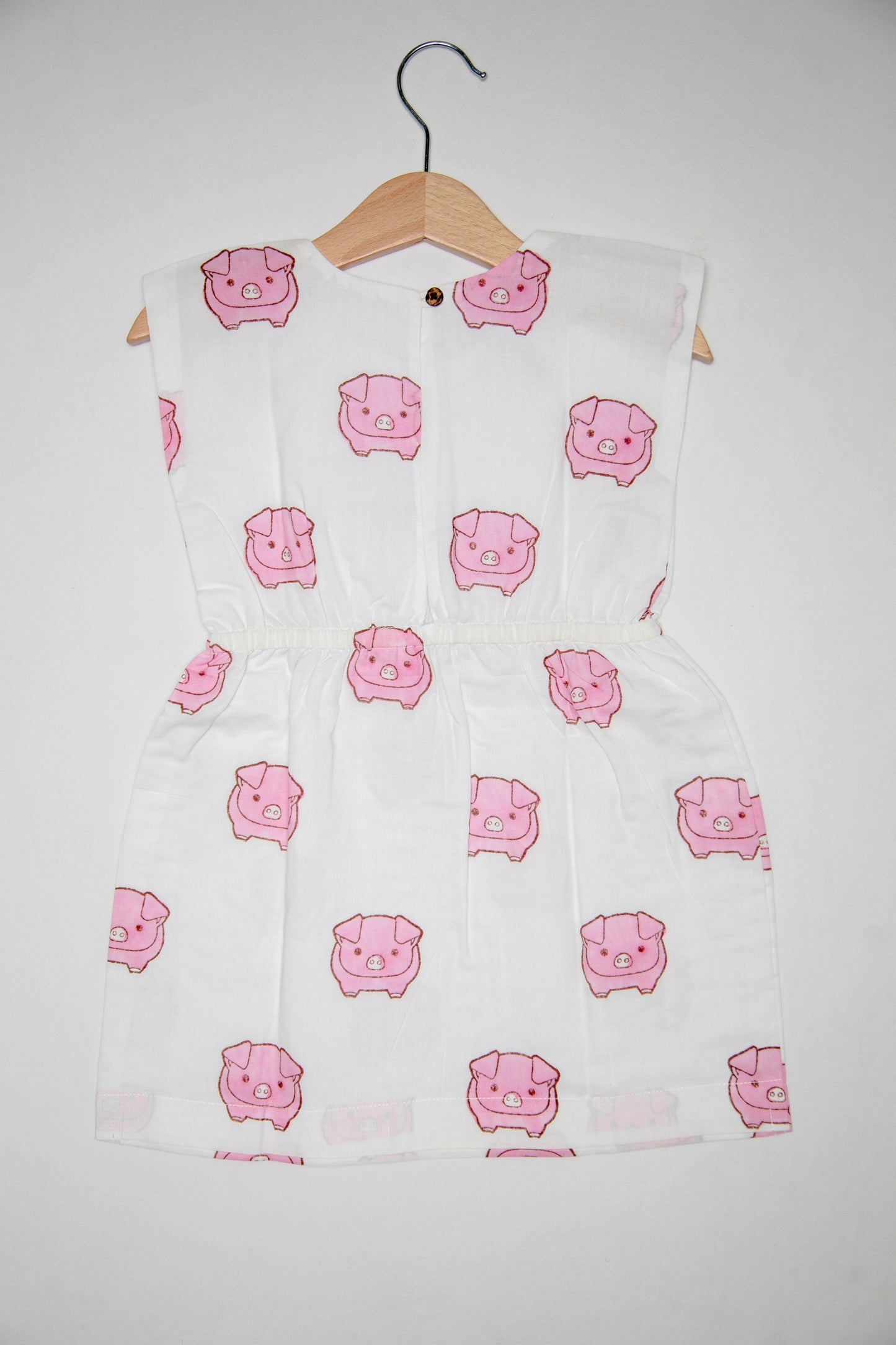 Pig Elastic Waist Dress