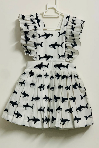 Shark Ruffle Dress