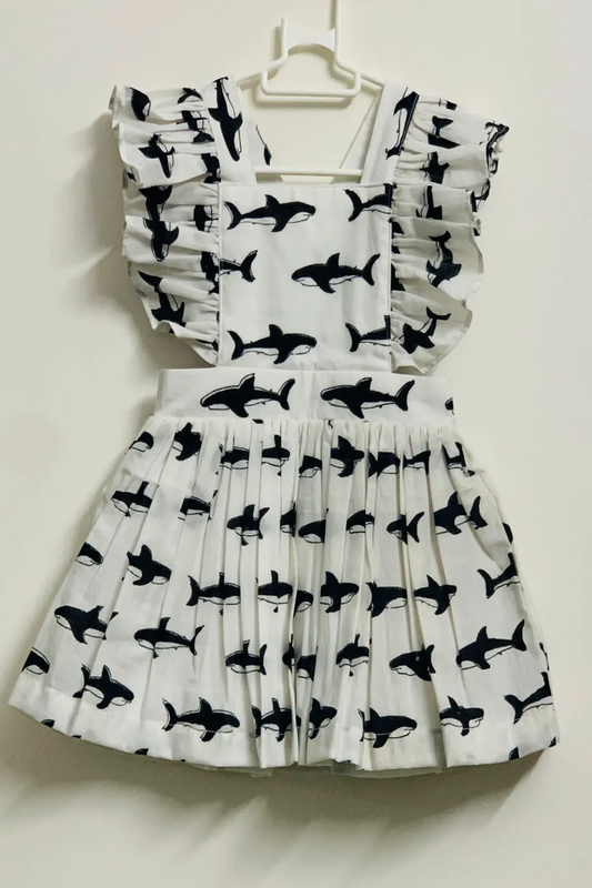 Shark Ruffle Dress