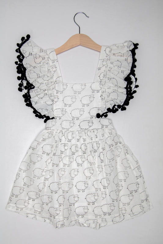 Sheep Ruffle Dress