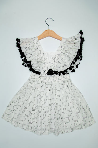 Sheep Ruffle Dress