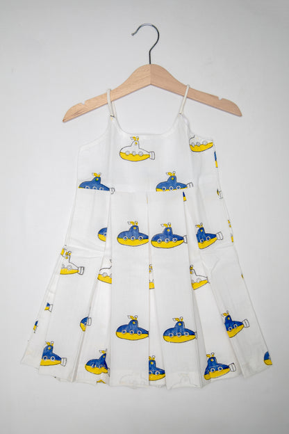 Submarine Box Pleat Dress