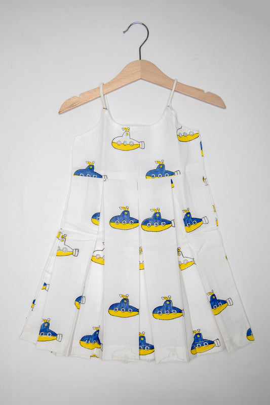 Submarine Box Pleat Dress