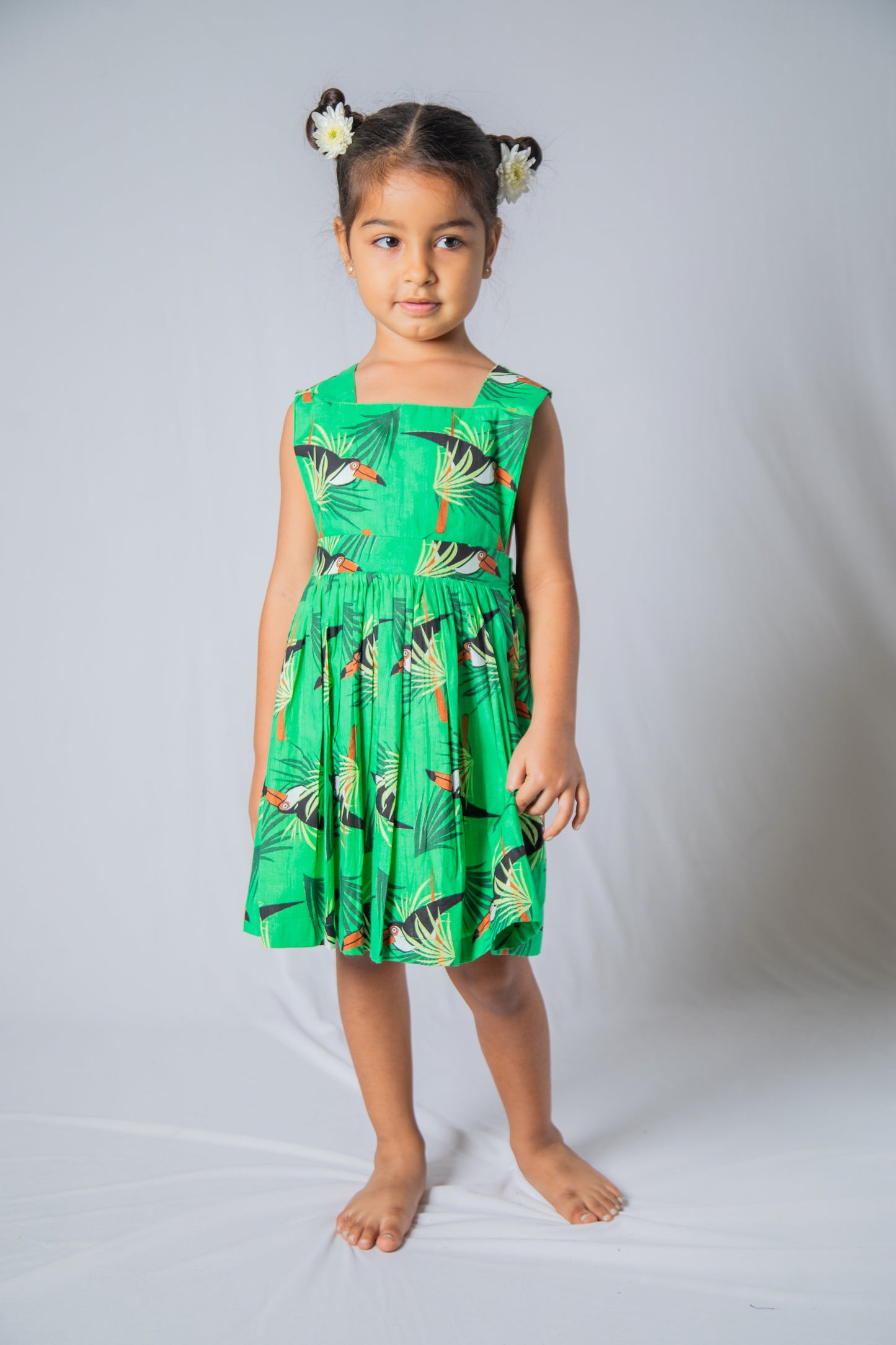 Toucan Crossback Dress