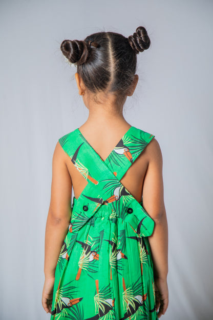 Toucan Crossback Dress