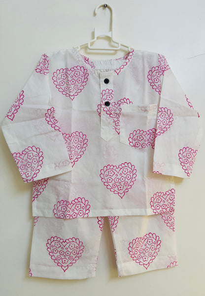 Pink Hearts Jammies